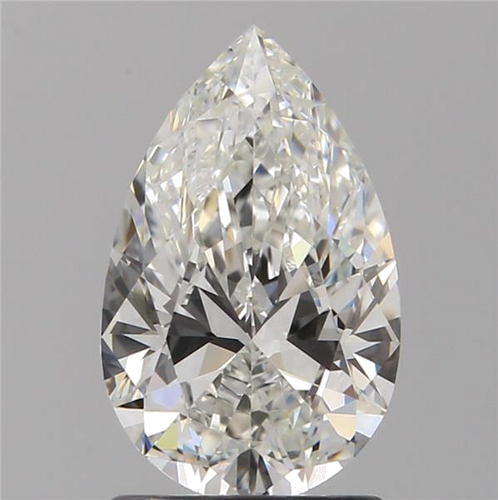 1.3 carat G-IF Natūralus Pear Deimantas (1)