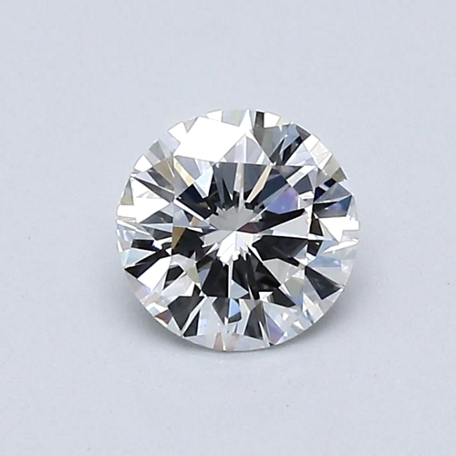 0.53 carat F-SI1 Very Good cut Natūralus Round Deimantas (1)