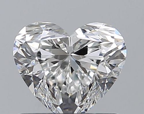 0.75 carat E-VVS2 Natūralus Heart Deimantas (1)