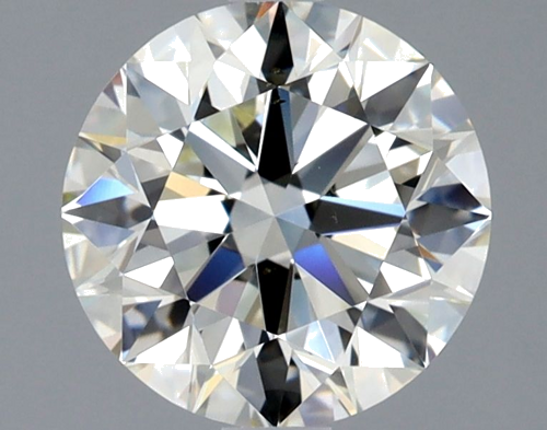 1.7 carat K-SI1 Excellent cut Natūralus Round Deimantas (1)