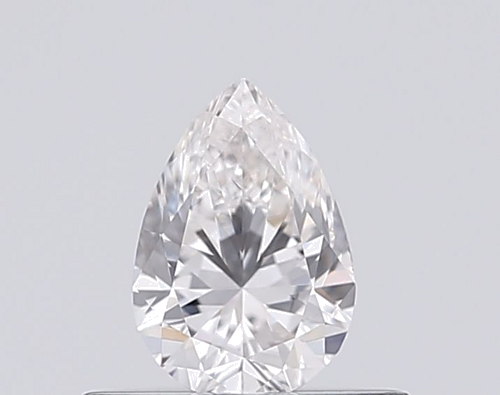0.4 carat G-VS1 Natūralus Pear Deimantas (1)