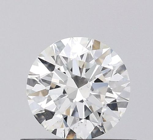 0.52 carat I-VS2 Excellent cut Natūralus Round Deimantas (1)
