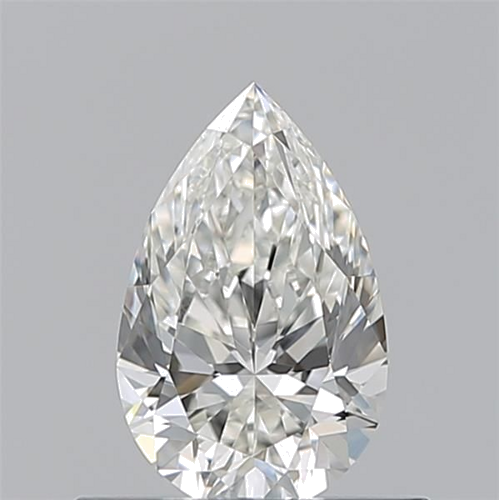 0.55 carat H-VS1 Natūralus Pear Deimantas (1)