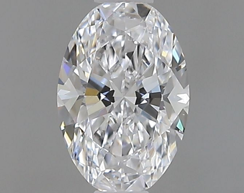 0.32 carat D-VVS1 Natūralus Oval Deimantas (1)