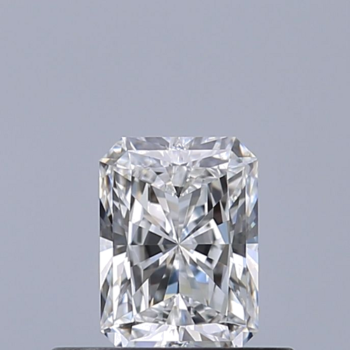 0.42 carat D-VVS1 Natūralus Radiant Deimantas (1)