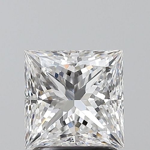 1.7 carat E-VS2 Natūralus Princess Deimantas (1)