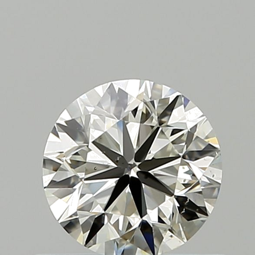 0.61 carat K-SI1 Very Good cut Natūralus Round Deimantas (1)