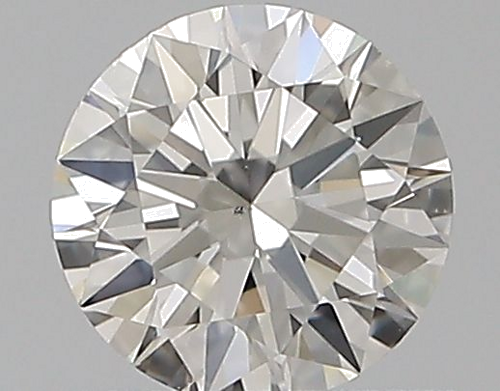 0.51 carat G-SI1 Excellent cut Natūralus Round Deimantas (1)