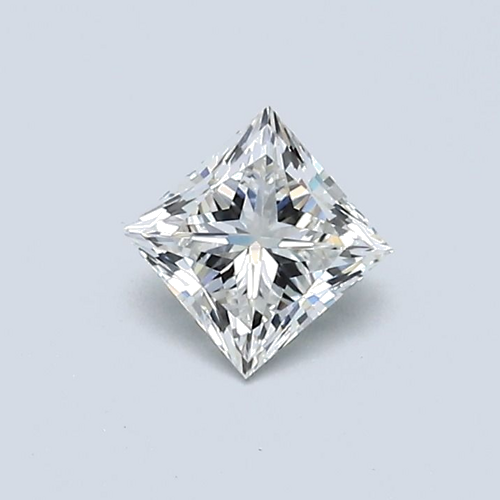 0.5 carat G-VS1 Natūralus Princess Deimantas (1)