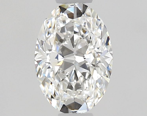 0.57 carat F-VVS1 Natūralus Oval Deimantas (1)