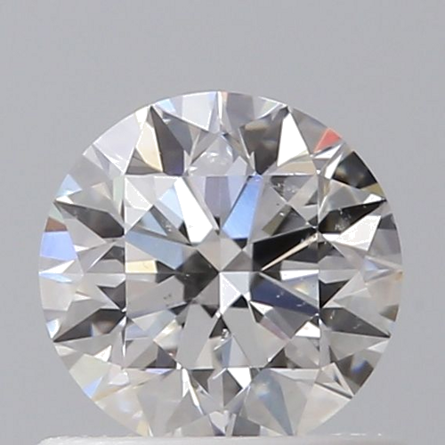 0.6 carat F-SI2 Excellent cut Natūralus Round Deimantas (1)