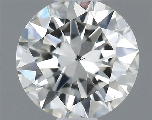 0.3 carat K-SI2 GD cut Natūralus Round Deimantas (1)