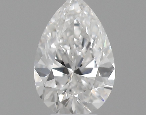0.23 carat F-VVS2 Natūralus Pear Deimantas (1)