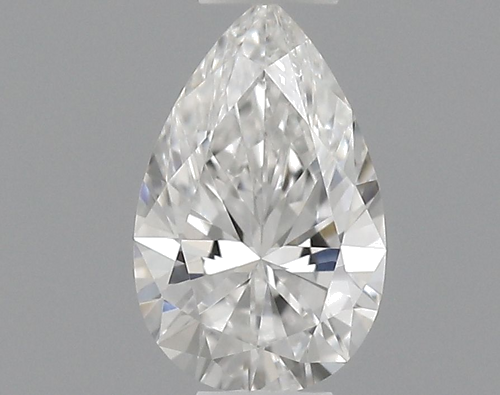 0.23 carat F-VVS1 Natūralus Pear Deimantas (1)