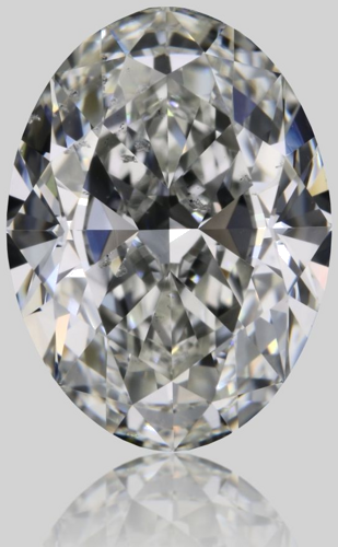 1.2 carat H-SI2 Natūralus Oval Deimantas (1)