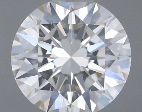 0.42 carat F-VVS2 Excellent cut Natūralus Round Deimantas (1)