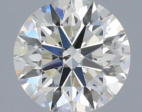 0.4 carat J-SI2 Excellent cut Natūralus Round Deimantas (1)