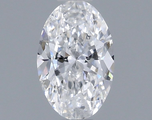 0.4 carat E-SI2 Natūralus Oval Deimantas (1)