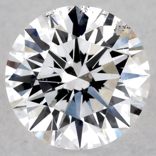 0.24 carat D-SI2 GD cut Natūralus Round Deimantas (1)