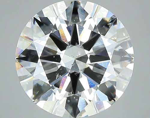 4.01 carat I-SI2 Excellent cut Natūralus Round Deimantas (1)