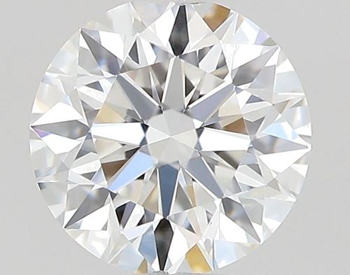 0.42 carat F-FL Excellent cut Natūralus Round Deimantas (1)
