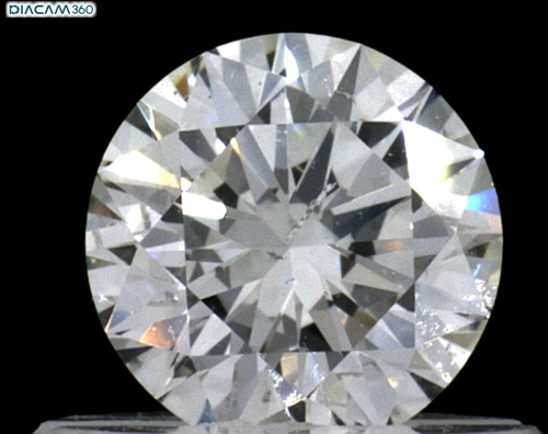 0.5 carat H-SI2 Excellent cut Natūralus Round Deimantas (1)