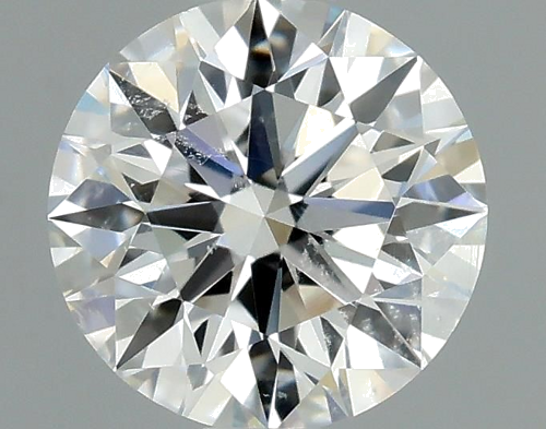 0.5 carat F-SI2 Excellent cut Natūralus Round Deimantas (1)