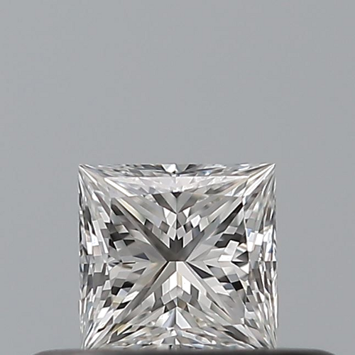 0.23 carat F-VVS1 Natūralus Princess Deimantas (1)