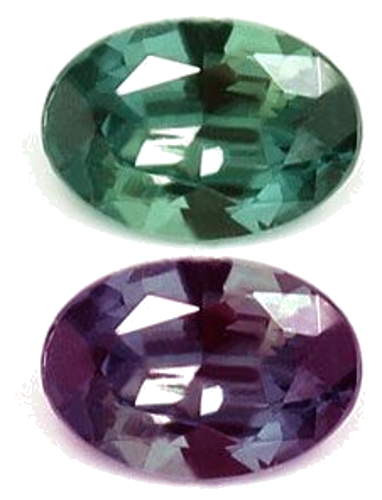 0.14 carat GREEN Oval Alexandrite (1)