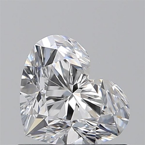 0.9 carat D-VVS2 Natūralus Heart Deimantas (1)