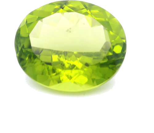 7.46 carat GREEN Oval Peridot (1)