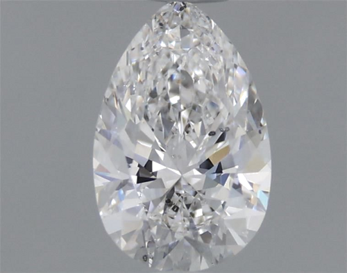 0.51 carat E-SI2 Natūralus Pear Deimantas (1)