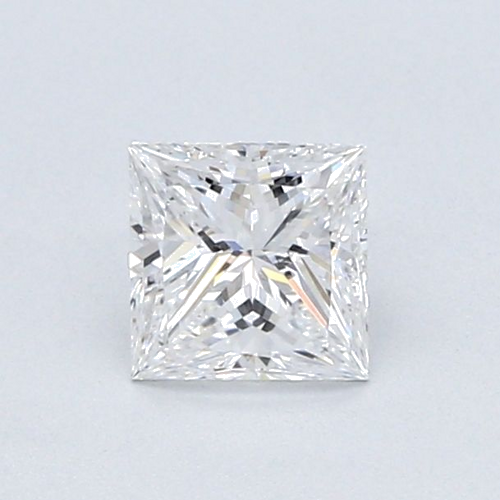 0.57 carat D-SI2 Natūralus Princess Deimantas (1)