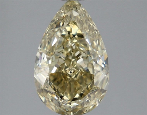2.31 carat Fancy Brownish Yellow-VS2 Natūralus Pear Deimantas (1)
