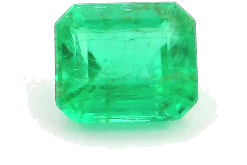 0.61 carat GREEN STEP cut Octagonal Smaragdas (1)