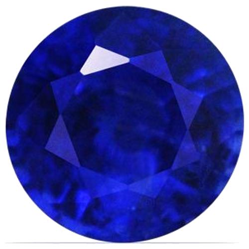 0.62 carat BLUE Round Safyras (1)