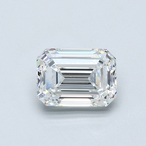 3.51 carat F-VS1 Natūralus Emerald Deimantas (1)