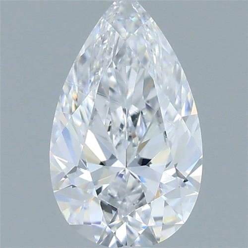 0.54 carat D-VS1 Natūralus Pear Deimantas (1)