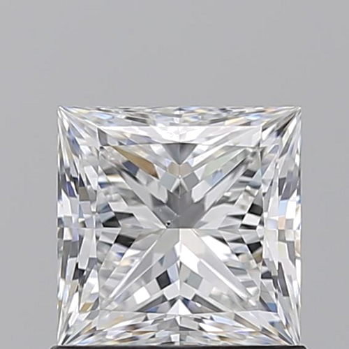 1.03 carat F-VS2 Natūralus Princess Deimantas (1)