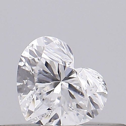 0.2 carat D-SI1 Natūralus Heart Deimantas (1)