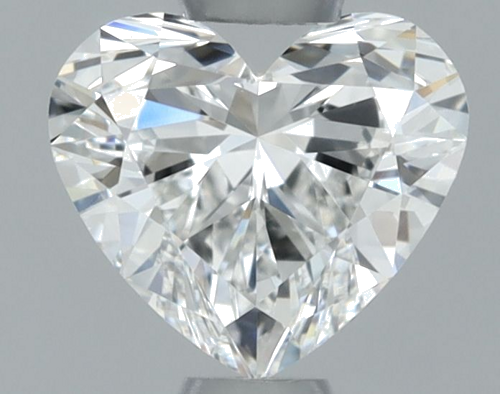 0.5 carat F-VS1 Natūralus Heart Deimantas (1)