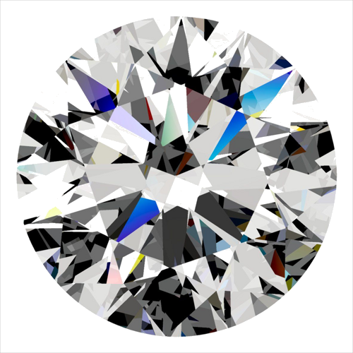 0.31 carat G-SI1 Excellent cut Natūralus Round Deimantas (1)
