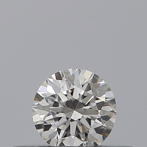 0.19 carat F-VVS2 Excellent cut Natūralus Round Deimantas (1)