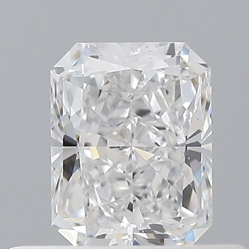 0.5 carat D-VS2 Natūralus Radiant Deimantas (1)