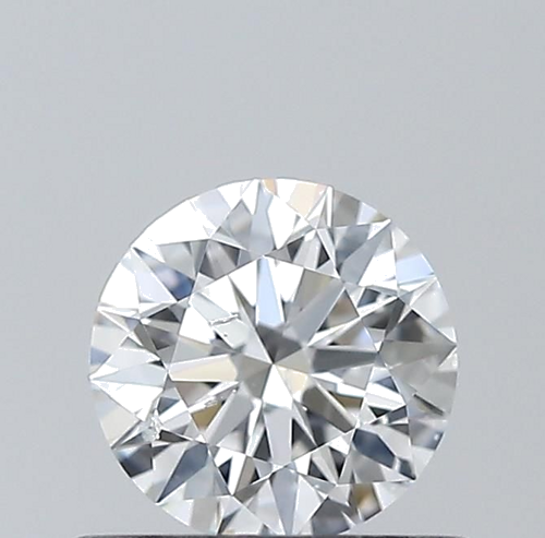 0.57 carat E-SI2 Excellent cut Natūralus Round Deimantas (1)