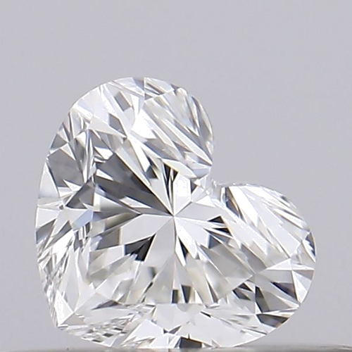 0.26 carat H-VVS2 Natūralus Heart Deimantas (1)