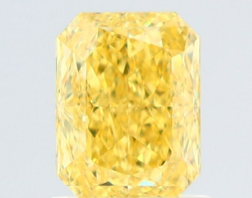 1.14 carat Fancy Intense Yellow-VVS1 Natūralus Radiant Deimantas (1)