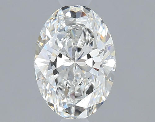 0.9 carat F-SI1 Natūralus Oval Deimantas (1)