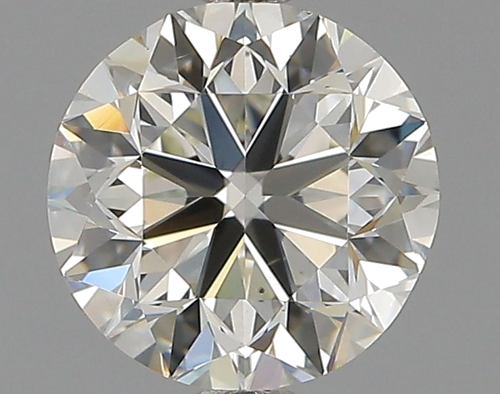 1.01 carat K-VS2 Very Good cut Natūralus Round Deimantas (1)