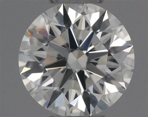 0.32 carat H-VVS2 Excellent cut Natūralus Round Deimantas (1)